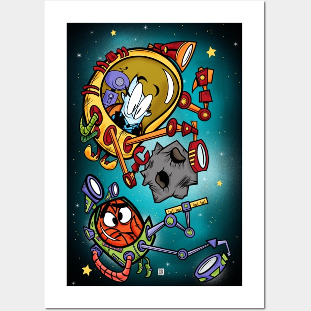 "Space Probing" art print Wall Art by StudioSiskart 